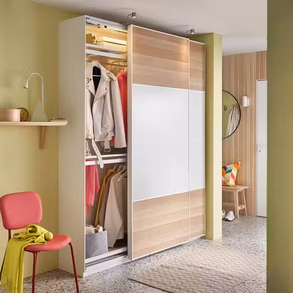 KOMPLEMENT Платяная штанга - белый 50x35 см - фото 3