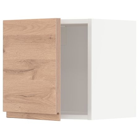 Навесной шкаф, белый/Воксторп под дуб 40x40 см IKEA METOD МЕТОД 094.141.85