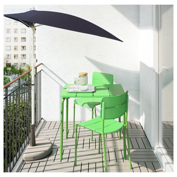 Садовый стол ВЭДДО, зеленый (58x74 см) - фото 2