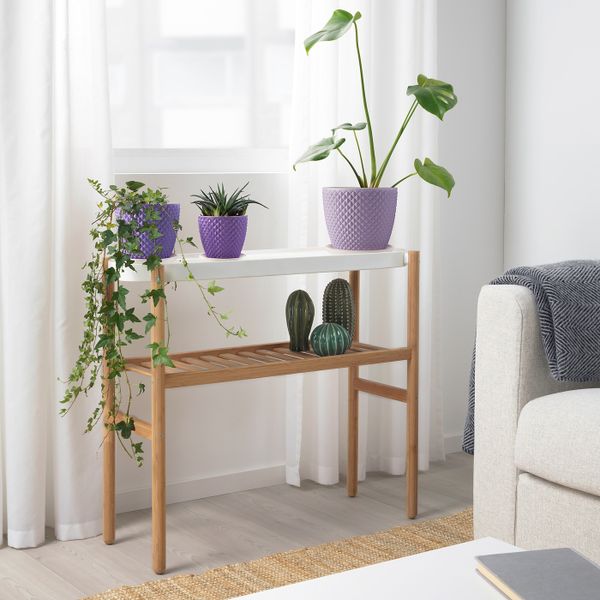 Горшок цветочный, сиреневый 12 см IKEA ПАЛСТЕРНАККА 604.659.92 - схема-чертеж с размерами