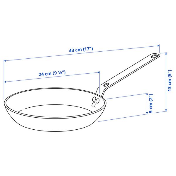 IKEA, дополнительный ракурс - схема-чертеж с размерами