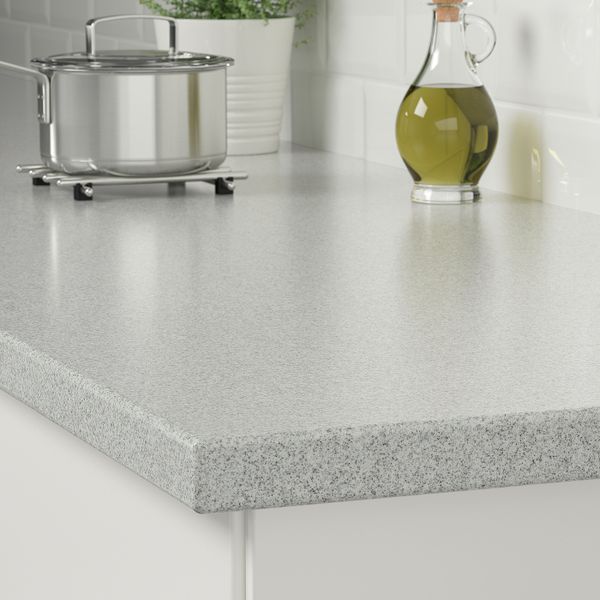 Столешница под заказ, серый под минерал/акрил 1 м²x4 см IKEA LAXNE ЛАКСНЕ 404.538.72 - схема-чертеж с размерами