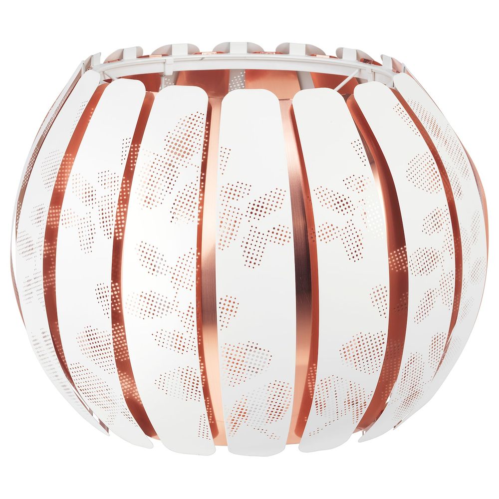 Абажур, белый, медный, 43 см IKEA ОВЕРУД 403.871.51 - фото 1