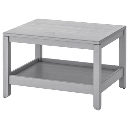 Журнальный стол, серый, 75x60 см IKEA HAVSTA ХАВСТА 304.142.06