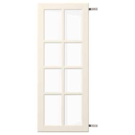 Дверца с петлями, белый с оттенком 40x100 см IKEA BODBYN БУДБИН 892.868.48
