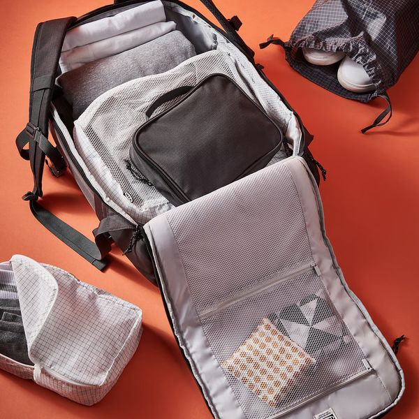 RENSARE Сумка - клетчатый орнамент/чёрный 30x40 см/8 л - схема-чертеж с размерами