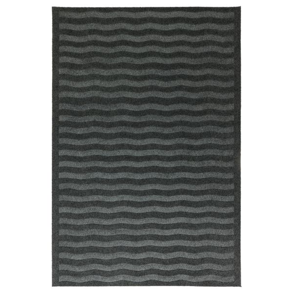 Придверный коврик ЛИНЭС, темно-серый (65x98 см) - фото 1