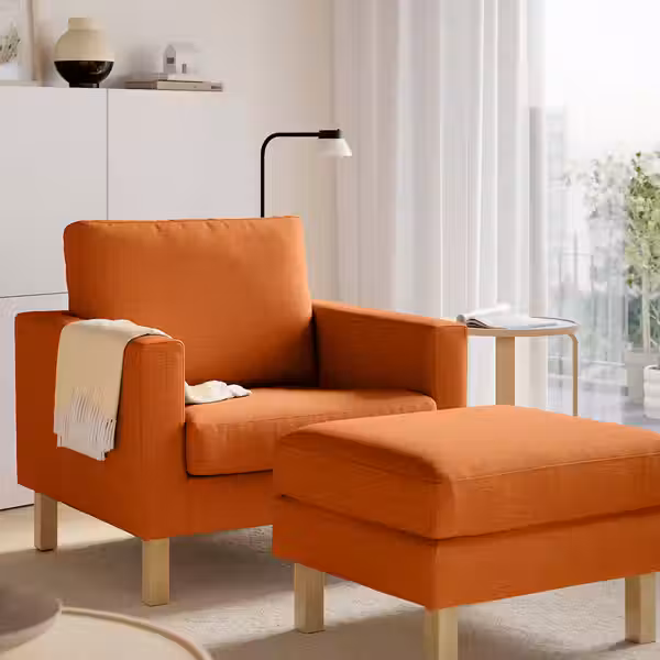 SALTSJÖBADEN САЛТСЁБАДЕН Кресло - Tonerud красно-коричневый - фото 2