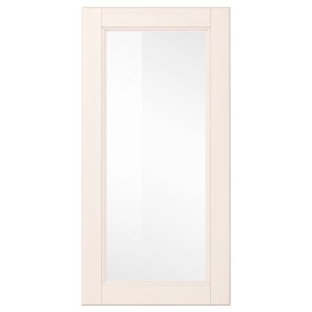 Стеклянная дверь ЛАКСАРБИ, белый