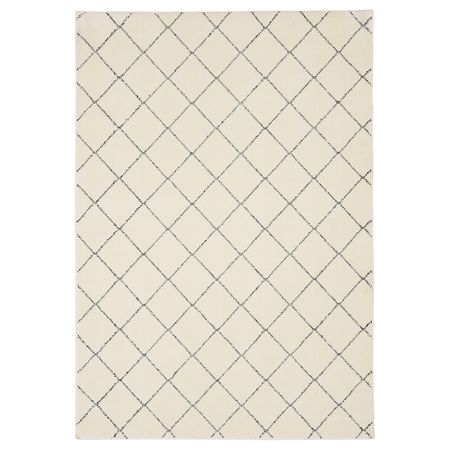 Ковер, белый, бежевый 140x200 см IKEA ARNAGER АРНАГЕР 404.271.33