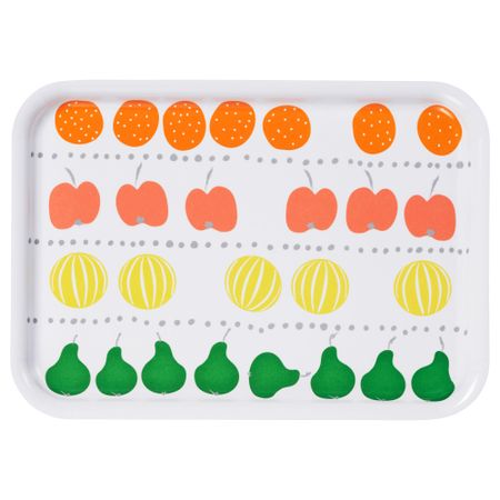 Поднос БЕСОКА, фрукты (28x20 см)