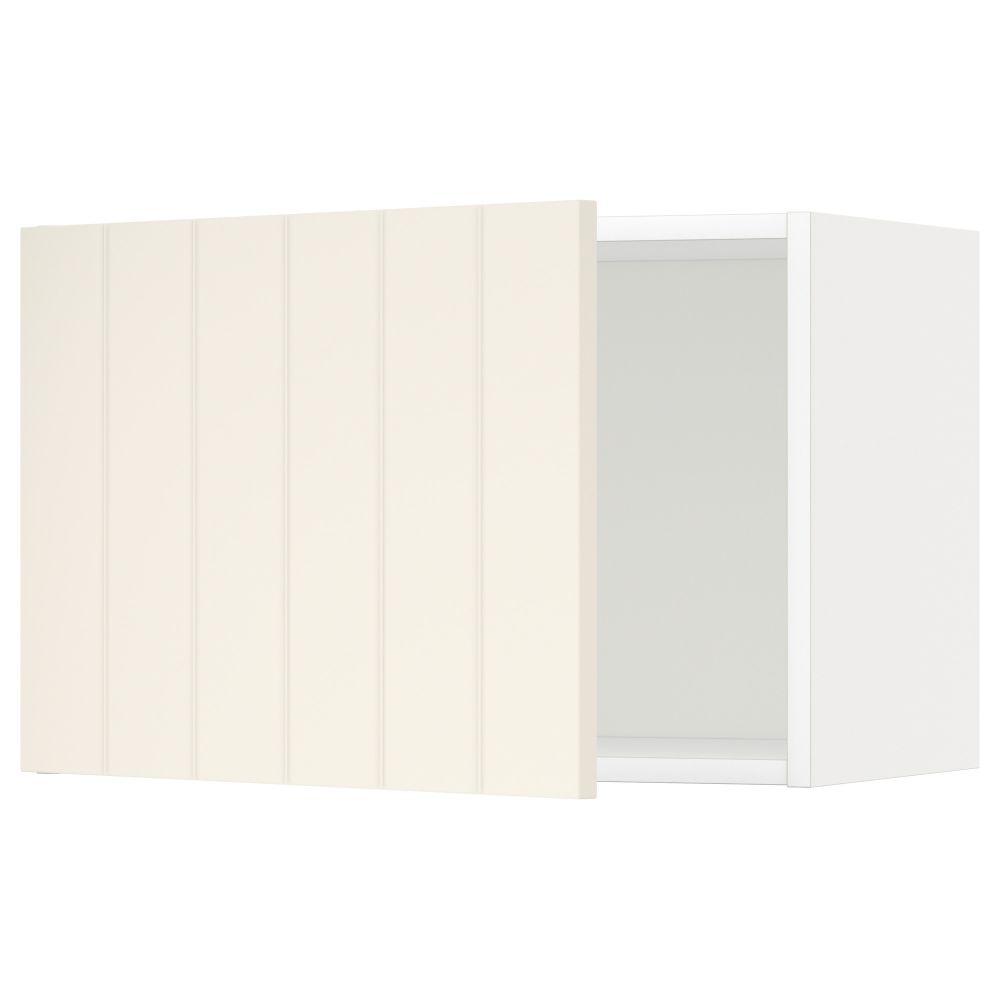 Шкаф навесной МЕТОД, белый, Хитарп белый с оттенком - схема-чертеж с размерами