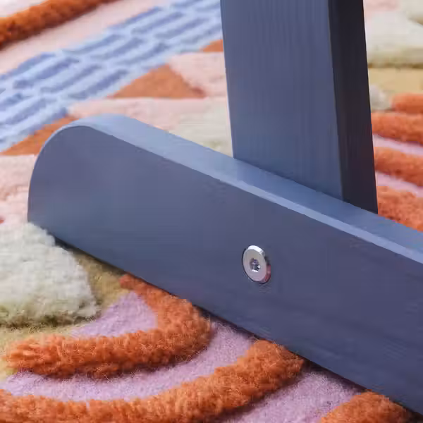 OMMJÄNGE ОММЬЕНГЕ Стул - морилка/синий - фото 4