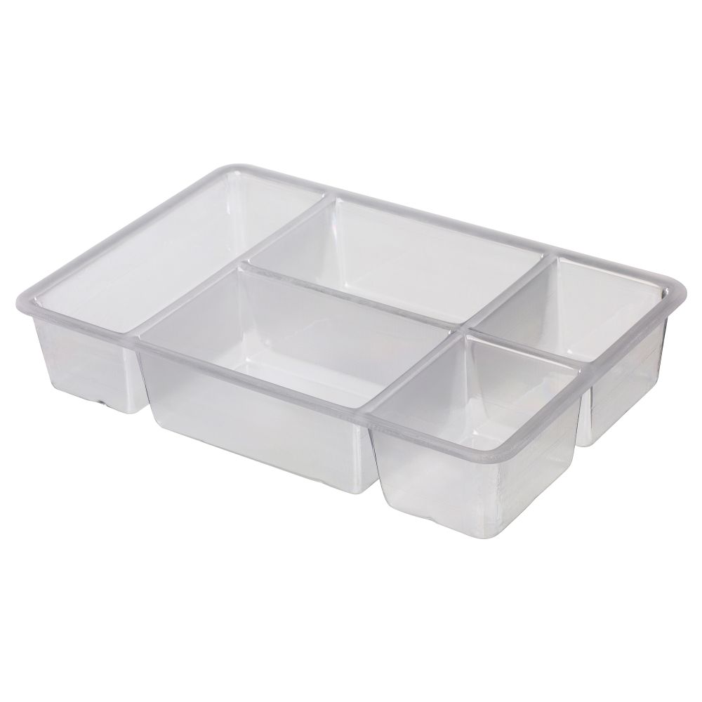 Вставка в ящик АНТОНИУС, прозрачный (37x24x7 см) - фото 1