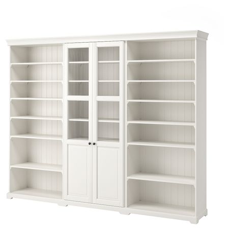 Комбинация для хранения, белый 276x214 см IKEA LIATORP ЛИАТОРП 092.440.46