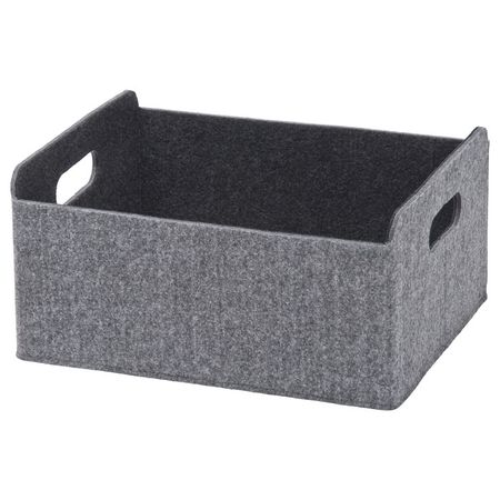 BESTÅ Коробка - серый 25x31x15 см