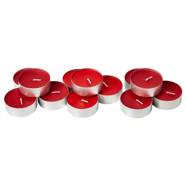 Аромат свеча в металической подставке СИНЛИГ, Сладкие ягоды красный, красный - фото 1