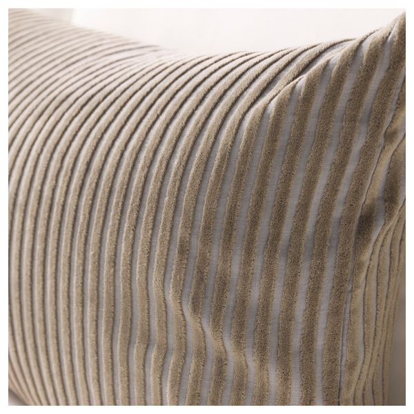 Чехол на подушку ЛУКТНИПОН, бежевый (40x65 см) - фото 2