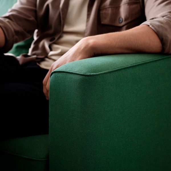 3-местный диван с козеткой, Vissle темно-зеленый IKEA PÄRUP 693.898.28 - фото 4