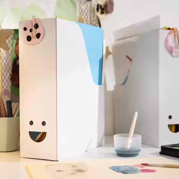 TJABBA ТЬЕББА Подставка для журналов - белый - фото 2