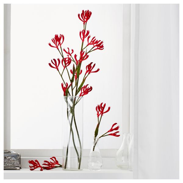 Цветок искусственный СМИККА, Анигозантос красный (63 см) - фото 2