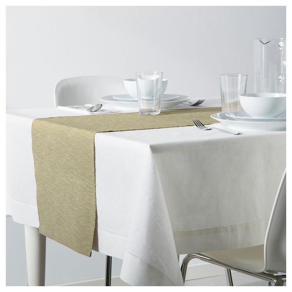 Дорожка настольная МЭРИТ, бежевый (35x130 см) - фото 2