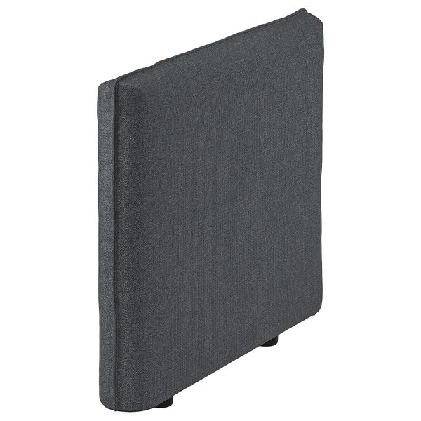 Подлокотник ВАЛЛЕНТУНА, Хилларед темно-серый - схема-чертеж с размерами