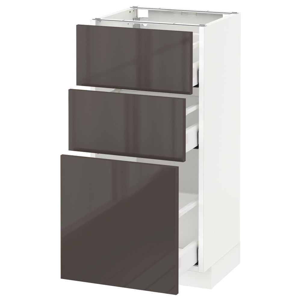 IKEA, вид спереди - схема-чертеж с размерами