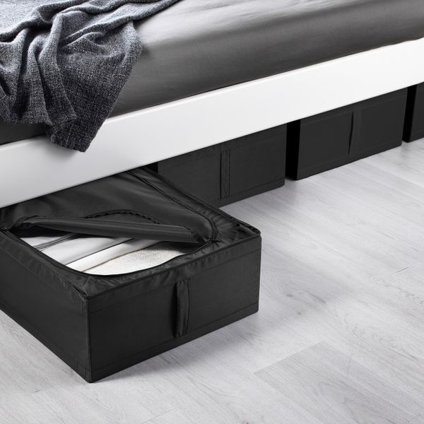 Сумка для хранения, черный 44x55x19 см IKEA СКУББ 003.889.30 - фото 2