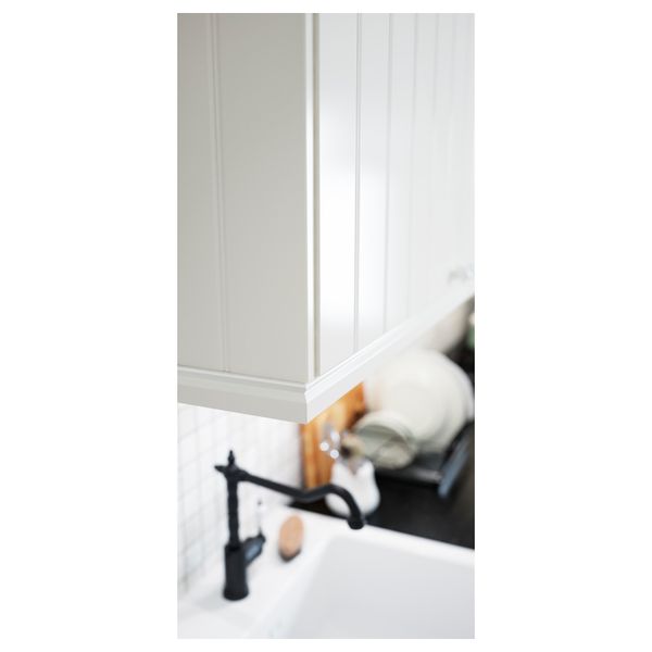 Карниз декоративный профилированный ФОРБЭТТРА, белый с оттенком (221x4 см) - фото 6