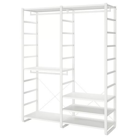 ELVARLI Гардероб, комбинация - белый 165x55x216 см
