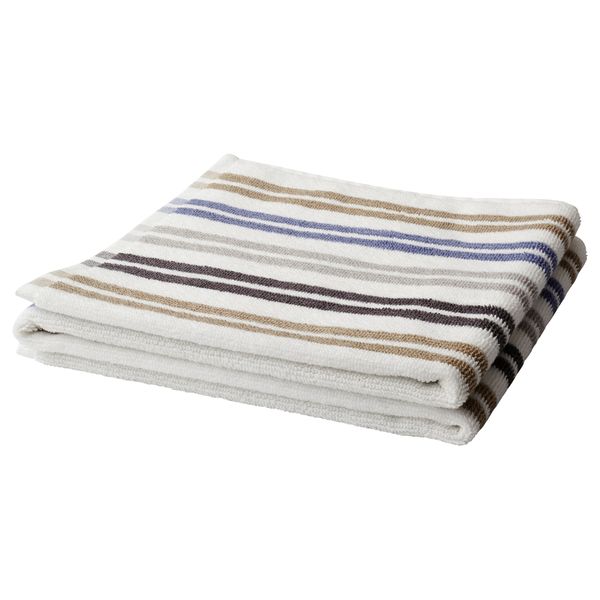 Полотенце КЭЛВШЁН, белый, синий (50x100 см) - фото 1