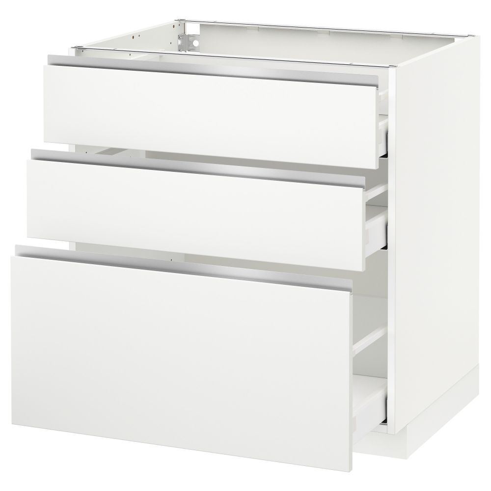 IKEA, вид спереди - схема-чертеж с размерами