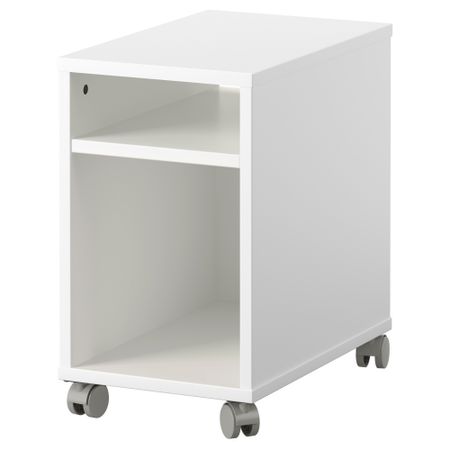 Прикроватный столик ОЛТЕДАЛЬ, белый (32x50 см)