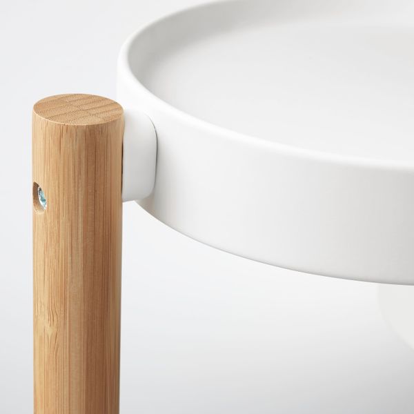 Пьедестал для цветов, бамбук/белый 78 см IKEA SATSUMAS САТСУМАС 203.719.76 - фото 4