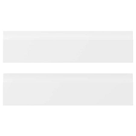 Фронтальная панель ящика, матовый белый 40x10 см IKEA VOXTORP ВОКСТОРП 703.674.20