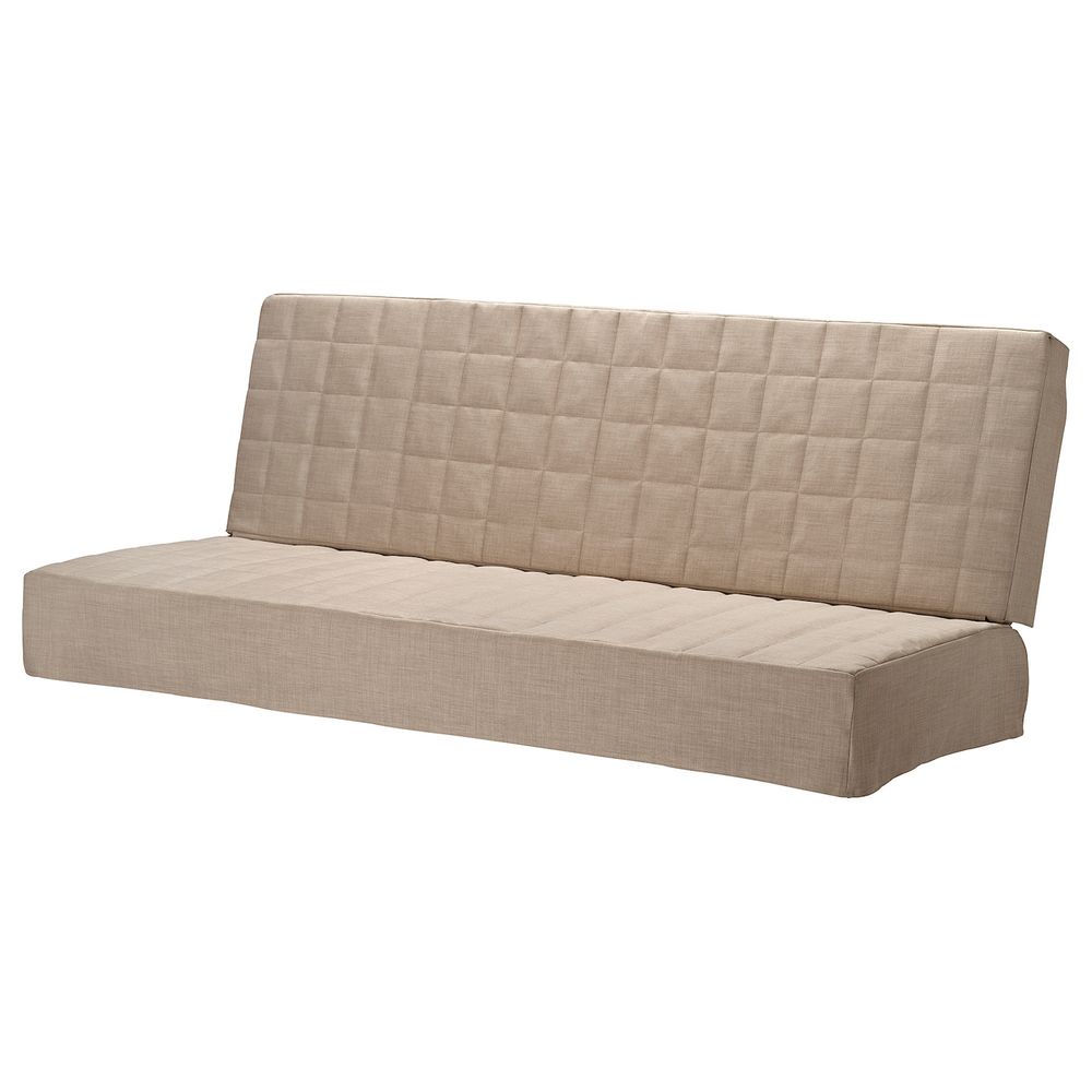 Пенополиуретановый матрас с чехлом, Шифтебу бежевый IKEA BEDDINGE БЕДИНГЕ 304.513.45 - фото 1