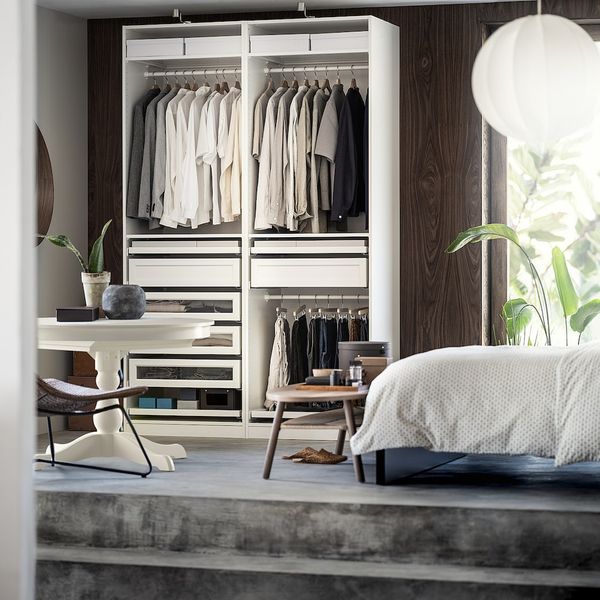 Гардероб, комбинация, белый 150x58x236 см IKEA PAX ПАКС 293.246.88 - фото 5