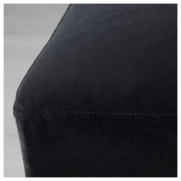 Стул ХЕНРИКСДАЛЬ, темно-коричневый, Дьюпарп темно-серый - фото 2