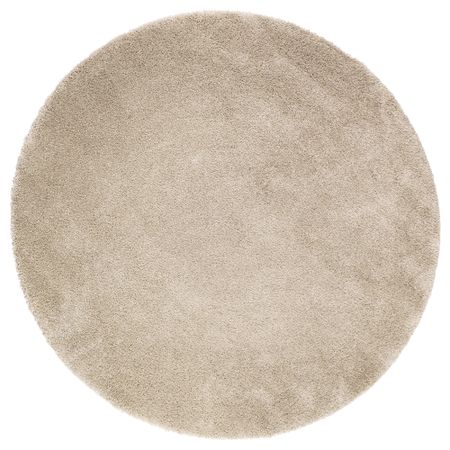 Ковер, длинный ворс ОДУМ, белый с оттенком (195 см)