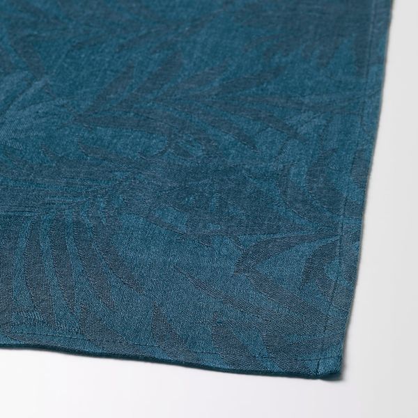 Полотенце кухонное, синий лист 50x70 см IKEA ВИЛДКАПРИФОЛ 304.142.54 - фото 3