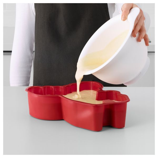 Форма для выпечки БАКГЛАД, в форме лося красный (2.0 л) - фото 2