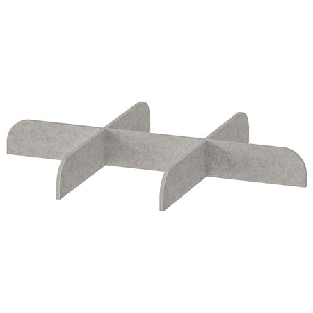 Разделитель для выдвижной полки, светло-серый 50x35 см IKEA KOMPLEMENT КОМПЛИМЕНТ 104.675.64