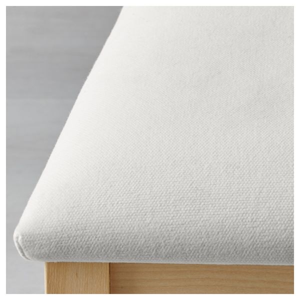 Чехол на стул БЁРЬЕ, Гобо белый - схема-чертеж с размерами