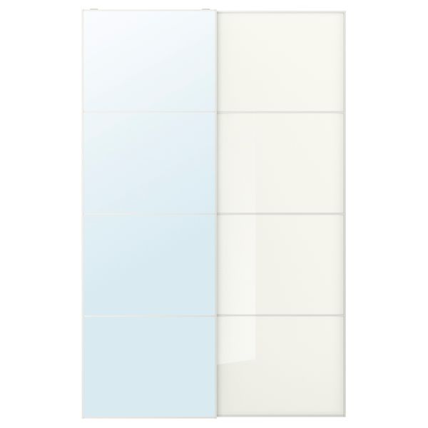 Пара раздвижных дверей IKEA AULI АУЛИ, FÄRVIK 594.379.38 - фото 1