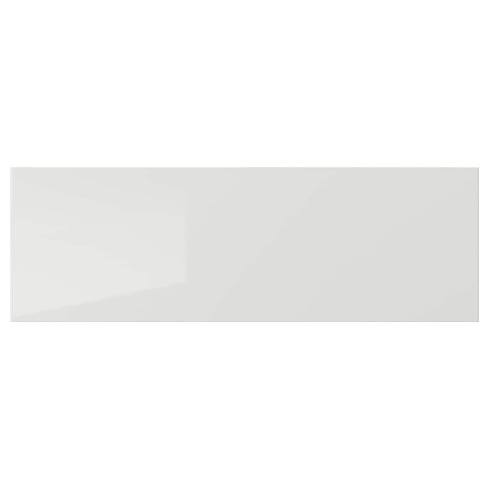 Фронтальная панель ящика, глянцевый светло-серый 60x20 см IKEA RINGHULT РИНГУЛЬТ 303.547.64 - фото 1
