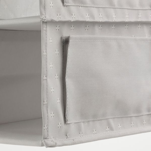 Подвесной модуль, 7 отделений, серый с рисунком, 30x30x90 см IKEA BLÄDDRARE БЛЭДДРАРЕRE БЛЭДДРАРЕ 104.744.04 - фото 7