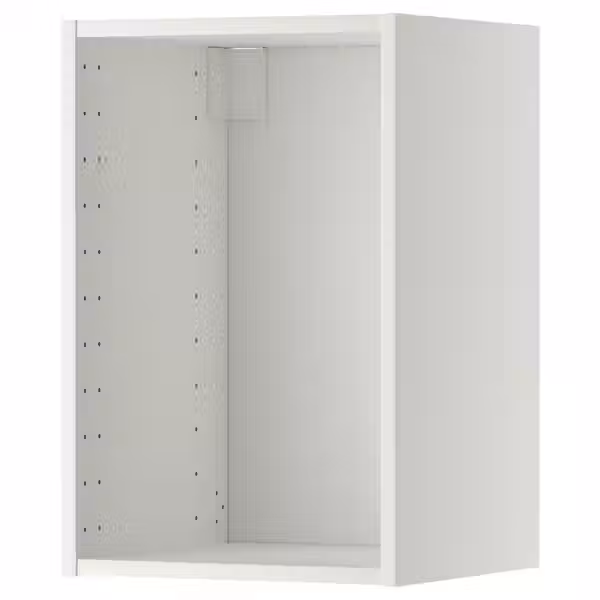 METOD Каркас навесного шкафа - белый 40x37x60 см - схема-чертеж с размерами