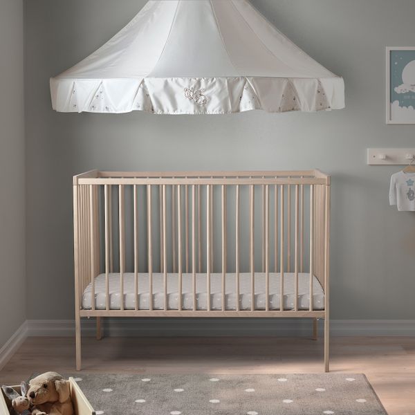 Кроватка детская, бук 60x120 см IKEA SNIGLAR СНИГЛАР 504.212.20 - фото 3