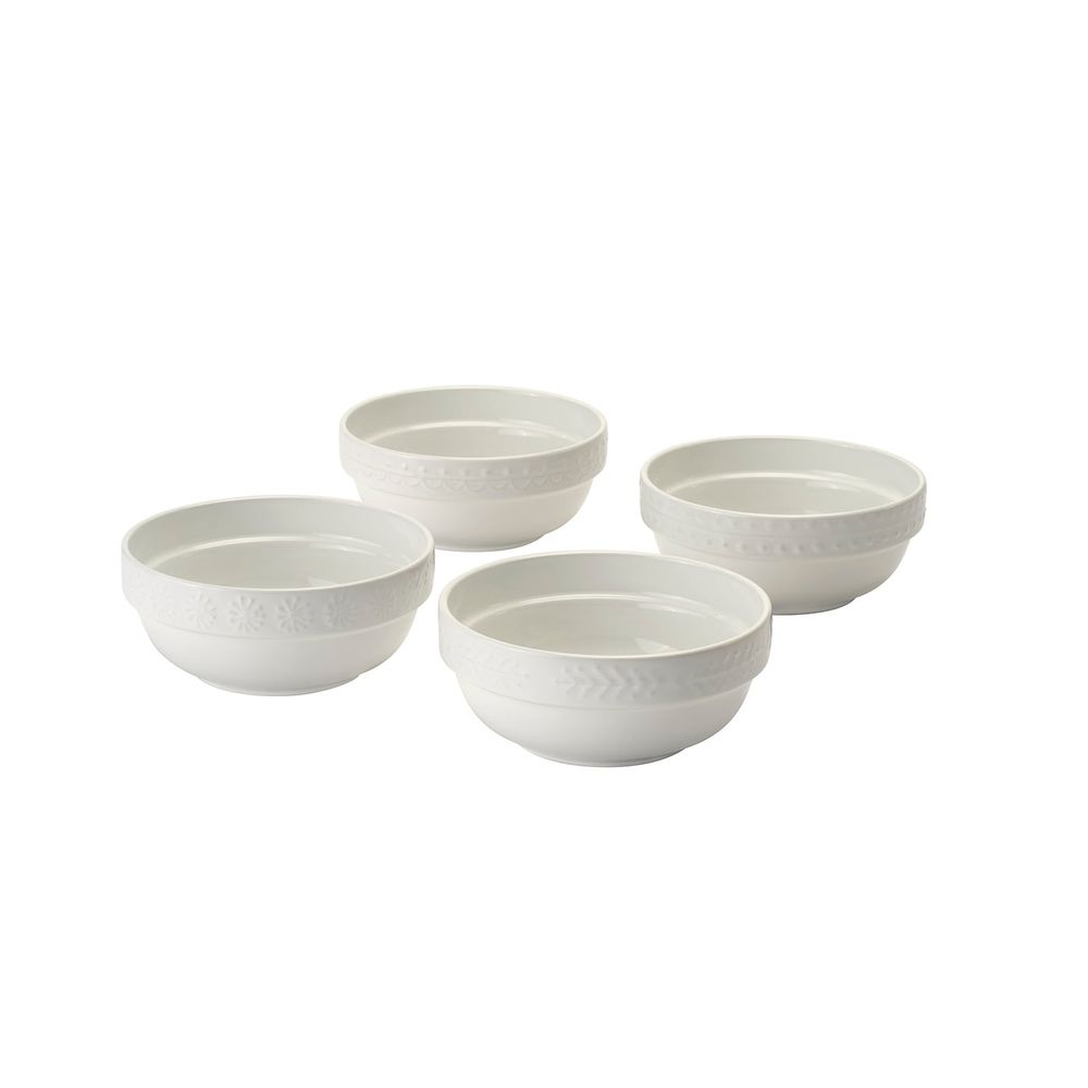 Миска, с рисунком, белый, 16 см IKEA ВИНТЕРФЕСТ 304.329.03 - фото 1